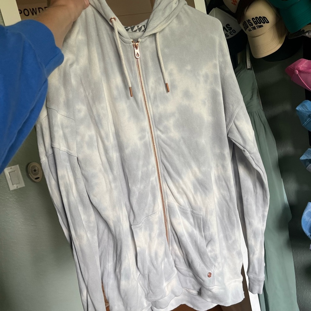 Tie-Dye Zip-Up Volcom Hoodie